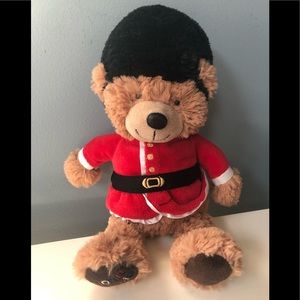 John Lewis Tourism Queens Guard Plush Stuffed Bear - Royal British, Bearskin Hat